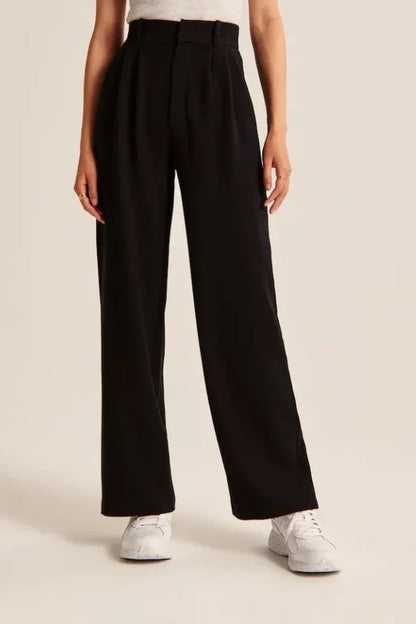 Pantalon de tailleur noir