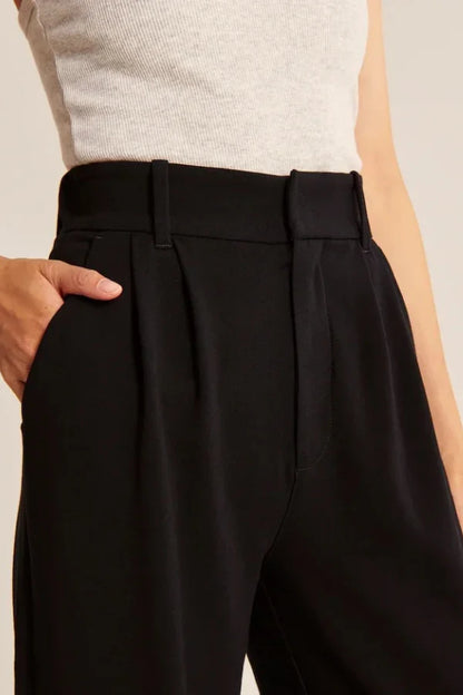 Pantalon de tailleur noir