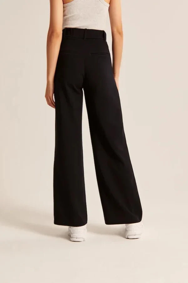 Pantalon de tailleur noir