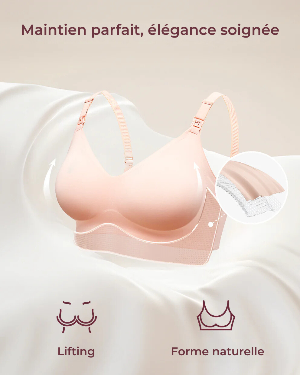 Harmonie - Soutien-gorge d'allaitement de maternité